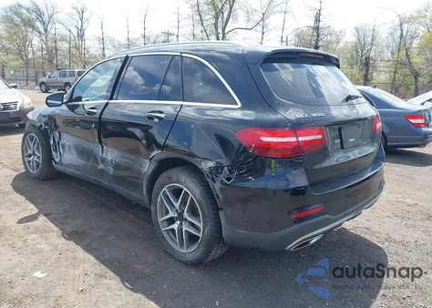 2017 Mercedes-Benz Glc 300 4Matic из США, поврежденный, VIN WDC0G4KB2HF247007